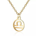 Zodiac-ketting: Weegschaal - Zodiac, Goud - | Fashiongirl