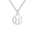 Zodiac-ketting: Stier - Zodiac, zilver - | Fashiongirl