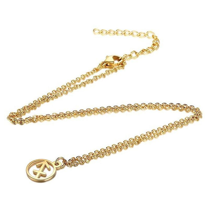 Zodiac necklace: Virgo - Zodiac, Gold - | Fashiongirl